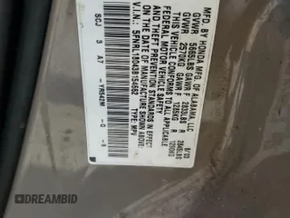 2003 Honda Odyssey EX-L z VIN 5FNRL18043B154662, wystawiony jako Copart lot #52896015 z przebiegiem 216 099 mil mil oraz Szkoda całkowita • Salvage title. Historia ofert i sprzedaży dostępna na DreamBid. Obrazek 13.
