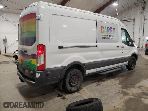2016 Ford Transit Cargo with VIN 1FTYR2CM1GKB43234, listed as a Copart auction lot 88966655 with 59,239 mi miles and Salvage Title. Bid and sale history available at DreamBid. Image 3.