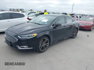 2017 Ford Fusion Titanium with VIN 3FA6P0K9XHR187444, listed as a IAAI auction lot 41753374 with 88,029 mi miles. Bid and sale history available at carsss.com. Image 22.