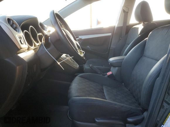 2010 Pontiac Vibe w/1SA with VIN 5Y2SP6E80AZ408078, listed as a Copart auction lot 50197835 with 156,101 mi miles and Salvage Title. Bid and sale history available at carsss.com. Image 7.