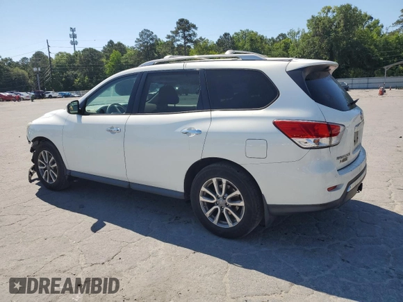 2014 Nissan Pathfinder Platinum z VIN 5N1AR2MN0EC727829, wystawiony jako Copart lot #55010735 z przebiegiem 173 398 mil mil oraz Szkoda całkowita • Salvage title. Historia ofert i sprzedaży dostępna na DreamBid. Obrazek 2.