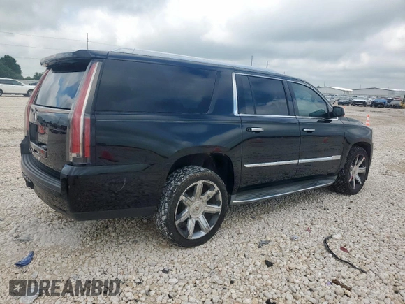 2015 Cadillac Escalade ESV Premium with VIN 1GYS4JKJ4FR271537, listed as a Copart auction lot 58758975 with 176,527 mi miles and Clean title. Bid and sale history available at DreamBid. Image 3.