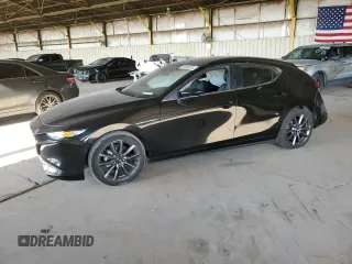 2019 Mazda 3 z VIN JM1BPAJM2K1128457, wystawiony jako Copart lot #55489075 z przebiegiem 107 140 mil mil oraz Szkoda całkowita • Salvage title. Historia ofert i sprzedaży dostępna na DreamBid. Obrazek 1.