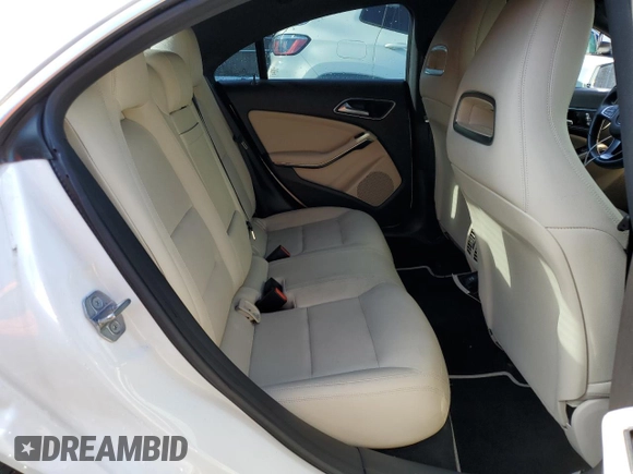2018 Mercedes-Benz CLA 250 with VIN WDDSJ4EB7JN678603, listed as a Copart auction lot 66679683 with 58,470 mi miles and . Bid and sale history available at DreamBid. Image 10.