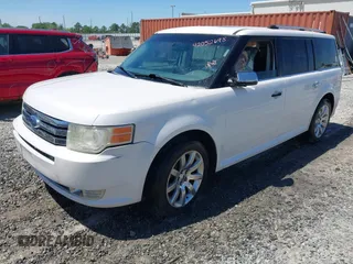 2009 Ford Flex Limited with VIN 2FMDK53C79BA37097, listed as a IAAI auction lot 42052698 with 328,843 mi miles. Bid and sale history available at carsss.com. Image 2.