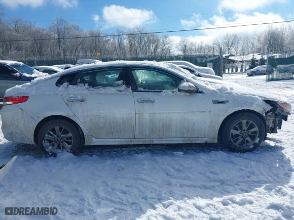 2017 Kia Optima LX 1.6T with VIN 5XXGT4L10HG129691, listed as a IAAI auction lot 41279304 with 93,087 mi miles. Bid and sale history available at carsss.com. Image 14.