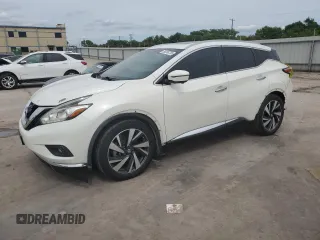 2018 Nissan Murano SV z VIN 5N1AZ2MGXJN144751, wystawiony jako Copart lot #56296735 z przebiegiem 168 035 mil mil oraz Szkoda całkowita • Salvage title. Historia ofert i sprzedaży dostępna na DreamBid. Obrazek 1.