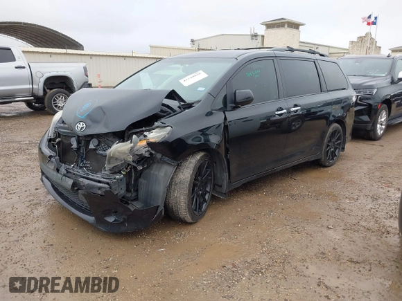 2017 Toyota Sienna SE with VIN 5TDXZ3DC2HS783440, listed as a IAAI auction lot 41549026 with 179,744 mi miles and . Bid and sale history available at DreamBid. Image 17.