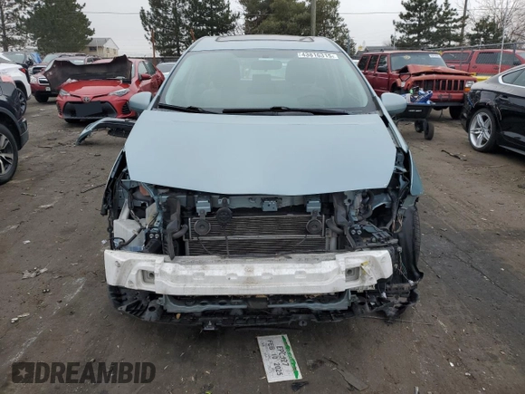 2015 Toyota Prius Two with VIN JTDZN3EU2FJ027161, listed as a Copart auction lot 43816315 with 95,187 mi miles and Salvage Title. Bid and sale history available at DreamBid. Image 5.
