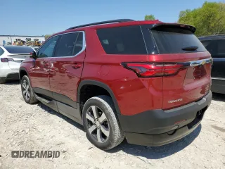 2022 Chevrolet Traverse LT Leather with VIN 1GNERHKWXNJ112857, listed as a Copart auction lot 50095814 with 25,105 mi miles. Bid and sale history available at carsss.com. Image 2.