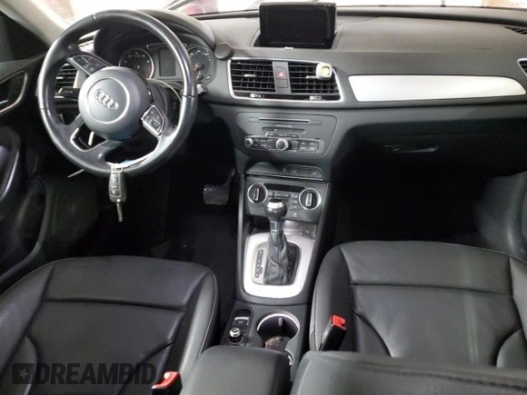 2017 Audi Q3 Premium with VIN WA1BCCFS2HR013957, listed as a Copart auction lot 43524655 with 118,418 mi miles and Salvage Title. Bid and sale history available at carsss.com. Image 8.