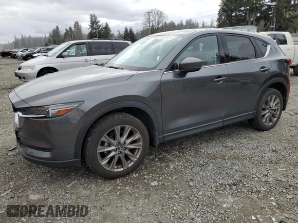 2020 Mazda CX-5 Grand Touring with VIN JM3KFBDM6L0815735, listed as a Copart auction lot 49511855 with 35,512 mi miles and Salvage Title. Bid and sale history available at carsss.com. Image 1.