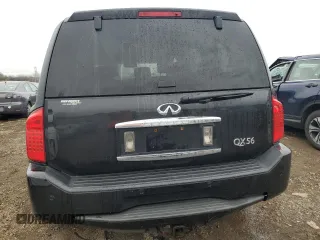 2008 Infiniti QX56 with VIN 5N3AA08C88N900677, listed as a Copart auction lot 82395124 with 211,085 mi miles and Salvage Title. Bid and sale history available at carsss.com. Image 6.