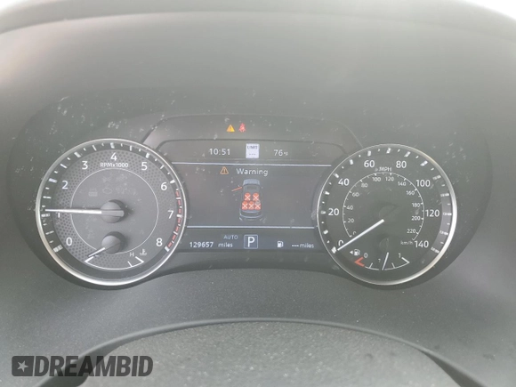 2021 Nissan Armada Platinum with VIN JN8AY2DBXM9791048, listed as a Copart auction lot 50686825 with 129,657 mi miles and Clean title. Bid and sale history available at DreamBid. Image 9.