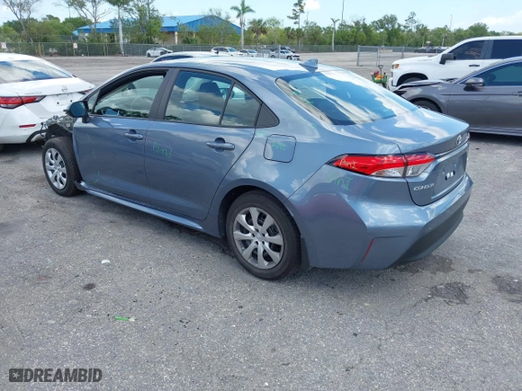 2024 Toyota Corolla LE with VIN 5YFB4MDE0RP226276, listed as a IAAI auction lot 41902500 with 5,908 mi miles. Bid and sale history available at carsss.com. Image 3.