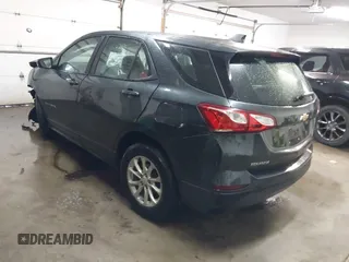 2020 Chevrolet Equinox LS with VIN 2GNAXHEVXL6245796, listed as a IAAI auction lot 41613953 with 94,861 mi miles and . Bid and sale history available at carsss.com. Image 3.