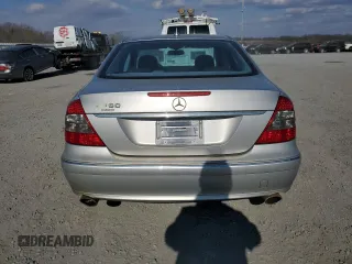 2007 Mercedes-Benz E-Class 3.5L with VIN WDBUF56XX7B026166, listed as a Copart auction lot 41962355 with 0 mi miles and Clean Title. Bid and sale history available at carsss.com. Image 6.