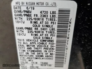 2020 Nissan Rogue SV with VIN JN8AT2MV5LW100842, listed as a Copart auction lot 49470395 with 13,344 mi miles and Salvage Title. Bid and sale history available at carsss.com. Image 16.