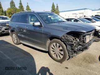 2017 Mercedes-Benz GLS 450 with VIN 4JGDF6EEXHA966316, listed as a Copart auction lot 42921734 with 79,715 mi miles and . Bid and sale history available at DreamBid. Image 4.