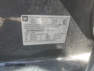 2016 Chevrolet Silverado 1500 LT with VIN 3GCPCREC2GG322576, listed as a Copart auction lot 49654595 with 169,618 mi miles and Salvage Title. Bid and sale history available at DreamBid. Image 12.