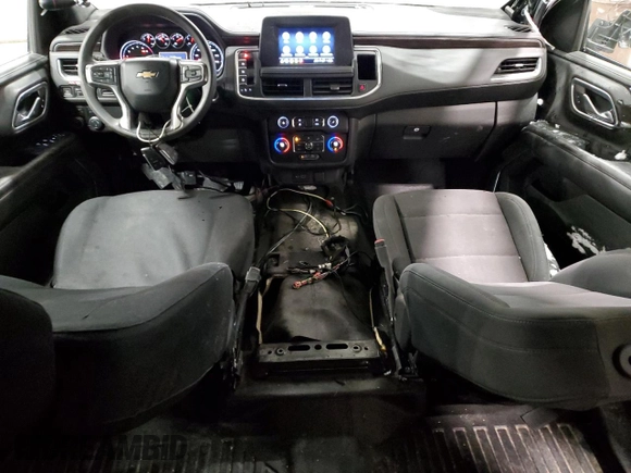 2021 Chevrolet Tahoe Commercial with VIN 1GNSKLED5MR479380, listed as a Copart auction lot 45630525 with 63,426 mi miles and Salvage title. Bid and sale history available at DreamBid. Image 8.