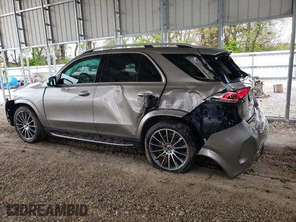 2023 Mercedes-Benz GLE 350 with VIN 4JGFB4KB0PA905915, listed as a Copart auction lot 53617055 with 50,216 mi miles and Salvage title. Bid and sale history available at DreamBid. Image 2.