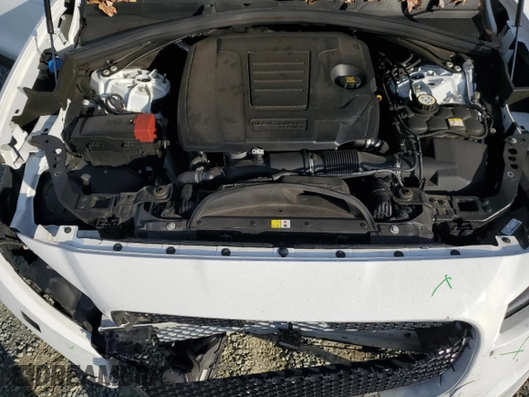 2020 Jaguar F-Pace 25t Prestige with VIN SADCK2FX1LA652961, listed as a Copart auction lot 80920254 with 55,702 mi miles and Salvage title. Bid and sale history available at DreamBid. Image 12.