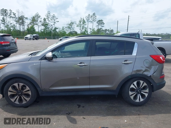 2013 Kia Sportage SX with VIN KNDPCCA62D7506937, listed as a IAAI auction lot 41967245 with 110,151 mi miles and . Bid and sale history available at carsss.com. Image 14.