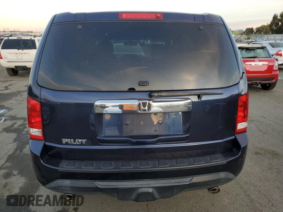 2014 Honda Pilot EX-L with VIN 5FNYF3H73EB003990, listed as a Copart auction lot 86632024 with 134,575 mi miles and Salvage Title. Bid and sale history available at DreamBid. Image 6.