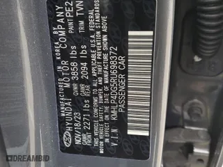 2024 Hyundai Elantra Limited with VIN KMHLP4DG5RU698372, listed as a Copart auction lot 50301235 with 13,079 mi miles and Salvage Title. Bid and sale history available at carsss.com. Image 12.