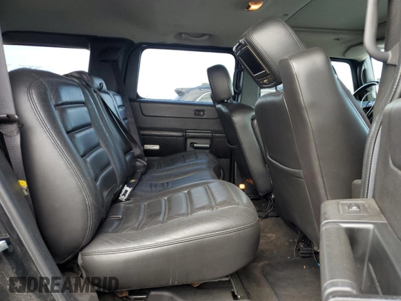 2006 Hummer H2 with VIN 5GRGN23U36H102573, listed as a Copart auction lot 54408705 with 73,660 mi miles and Salvage Title. Bid and sale history available at carsss.com. Image 10.