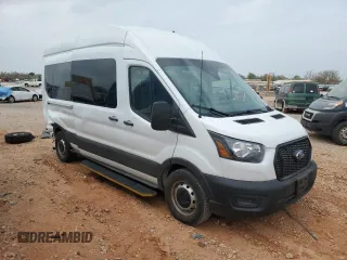 2024 Ford Transit with VIN 1FDAX2X87RKA56893, listed as a Copart auction lot 51166465 with 10,273 mi miles and Non repairable. Bid and sale history available at DreamBid. Image 4.
