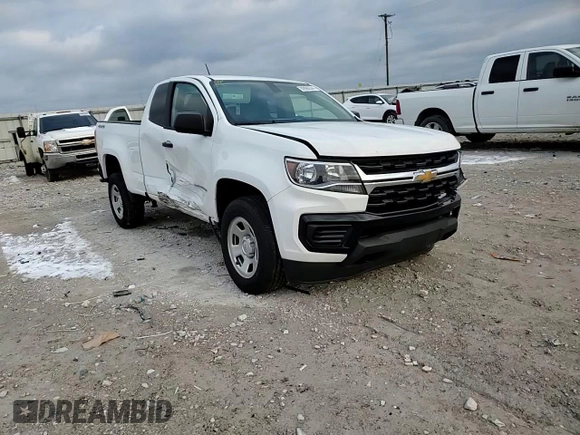 2021 Chevrolet Colorado 4WD Work Truck with VIN 1GCHTBEA7M1206343, listed as a Copart auction lot 82903544 with 17,331 mi miles and Salvage Title. Bid and sale history available at carsss.com. Image 11.