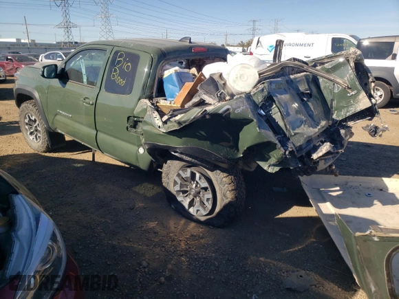2021 Toyota Tacoma SR z VIN 3TYSZ5AN0MT035649, wystawiony jako Copart lot #75679984 z przebiegiem Nie podano mil oraz Szkoda całkowita • Salvage title. Historia ofert i sprzedaży dostępna na DreamBid. Obrazek 2.
