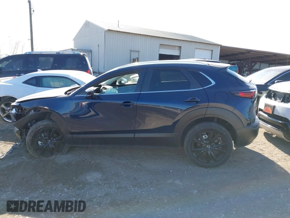2025 Mazda CX-30 2.5 S Select Sport with VIN 3MVDMBBM5SM760652, listed as a IAAI auction lot 41445077 with 2,577 mi miles. Bid and sale history available at carsss.com. Image 14.