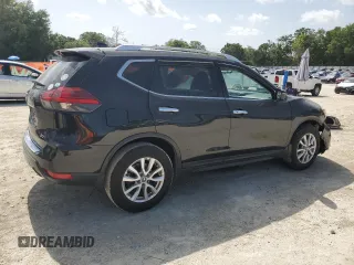 2017 Nissan Rogue SV with VIN KNMAT2MT0HP542942, listed as a Copart auction lot 59399095 with 60,010 mi miles and Salvage title. Bid and sale history available at DreamBid. Image 3.