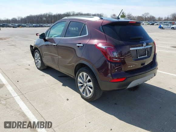 2018 Buick Encore Preferred with VIN KL4CJASB7JB572715, listed as a IAAI auction lot 41851839 with 97,797 mi miles and . Bid and sale history available at DreamBid. Image 3.