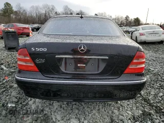 2002 Mercedes-Benz S-Class 5.0L with VIN WDBNG75J52A289108, listed as a Copart auction lot 43371315 with 117,315 mi miles and Clean Title. Bid and sale history available at carsss.com. Image 6.