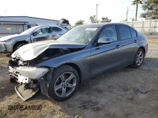 2013 BMW 3 Series 328i with VIN WBA3C1G57DNR44332, listed as a Copart auction lot 45503415 with 158,141 mi miles and Salvage Title. Bid and sale history available at carsss.com. Image 1.