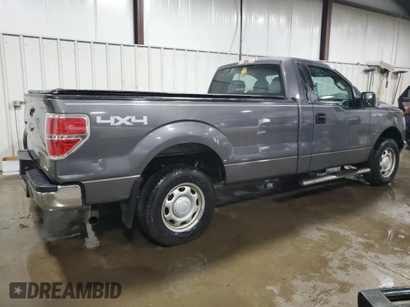 2012 Ford F-150 XL with VIN 1FTNF1EF8CKE30438, listed as a Copart auction lot 72623564 with 43,561 mi miles and Salvage title. Bid and sale history available at DreamBid. Image 3.
