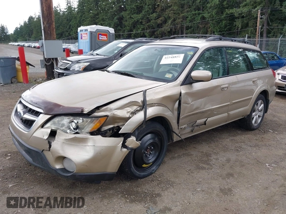 2008 Subaru Outback i with VIN 4S4BP61C187340711, listed as a IAAI auction lot 42548851 with 184,882 mi miles and . Bid and sale history available at DreamBid. Image 2.