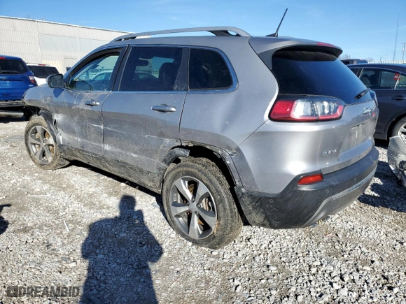 2021 Jeep Cherokee Limited with VIN 1C4PJMDX3MD184228, listed as a Copart auction lot 80769293 with 77,384 mi miles and Non Repairable. Bid and sale history available at carsss.com. Image 2.