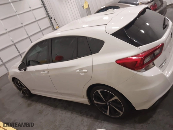 2022 Subaru Impreza Sport with VIN 4S3GTAM60N3728269, listed as a IAAI auction lot 41486297 with 36,293 mi miles. Bid and sale history available at carsss.com. Image 14.