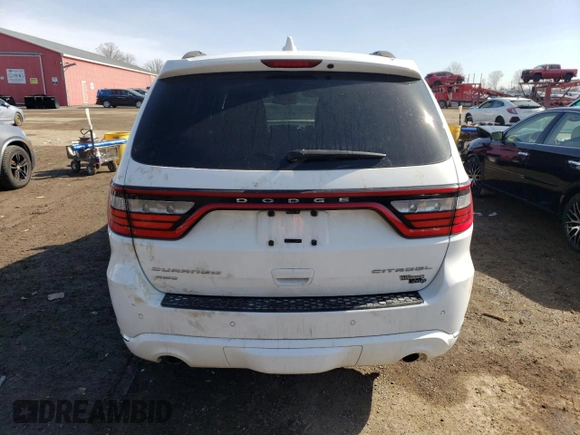2016 Dodge Durango Citadel Anodized Platinum z VIN 1C4SDJET3GC331007, wystawiony jako Copart lot #48716265 z przebiegiem 207 202 mil mil oraz Szkoda całkowita • Salvage title. Historia ofert i sprzedaży dostępna na DreamBid. Obrazek 6.