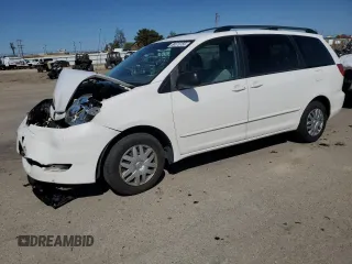 2008 Toyota Sienna CE with VIN 5TDZK23C08S220444, listed as a Copart auction lot 56573755 with 168,584 mi miles and Clean Title. Bid and sale history available at DreamBid. Image 1.