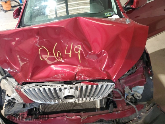 2010 Buick LaCrosse CXL with VIN 1G4GC5EG4AF250649, listed as a Copart auction lot 65849875 with 81,574 mi miles and Salvage title. Bid and sale history available at DreamBid. Image 11.