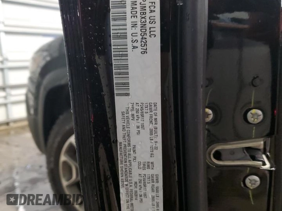 2022 Jeep Cherokee Trailhawk with VIN 1C4PJMBX3ND542576, listed as a Copart auction lot 85100224 with 18,911 mi miles and Salvage Title. Bid and sale history available at carsss.com. Image 14.