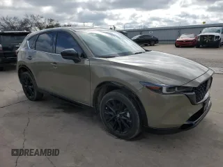 2024 Mazda CX-5 2.5 Carbon Turbo with VIN JM3KFBAY7R0403985, listed as a Copart auction lot 45010275 with 18,493 mi miles and Salvage Title. Bid and sale history available at carsss.com. Image 4.
