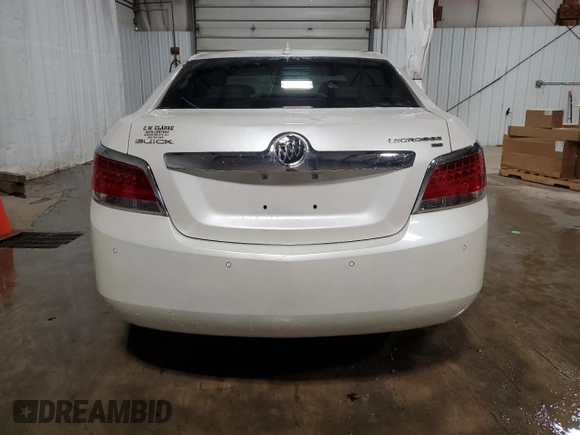 2011 Buick LaCrosse CXL with VIN 1G4GC5ED6BF201010, listed as a Copart auction lot 52025925 with 44,208 mi miles and Salvage Title. Bid and sale history available at DreamBid. Image 6.