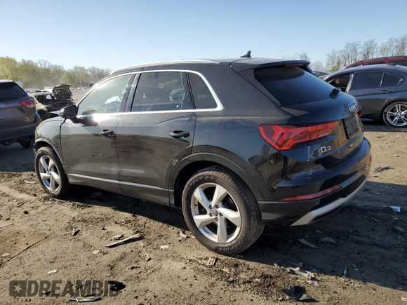2020 Audi Q3 Premium z VIN WA1AECF34L1024819, wystawiony jako Copart lot #53194995 z przebiegiem 109 523 mil mil oraz Szkoda całkowita • Salvage title. Historia ofert i sprzedaży dostępna na DreamBid. Obrazek 2.